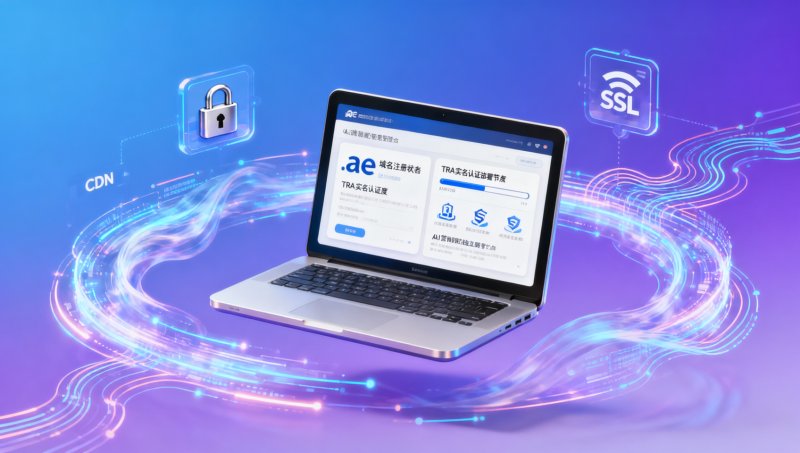 EasyMarketing's enterprise overseas service package includes localized domain registration, but for .ae domain real-name authentication, clients still need to prepare notarized materials themselves.