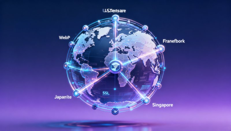 Which provider is reliable for building an e-commerce website? The key is whether they operate their own overseas CDN nodes.