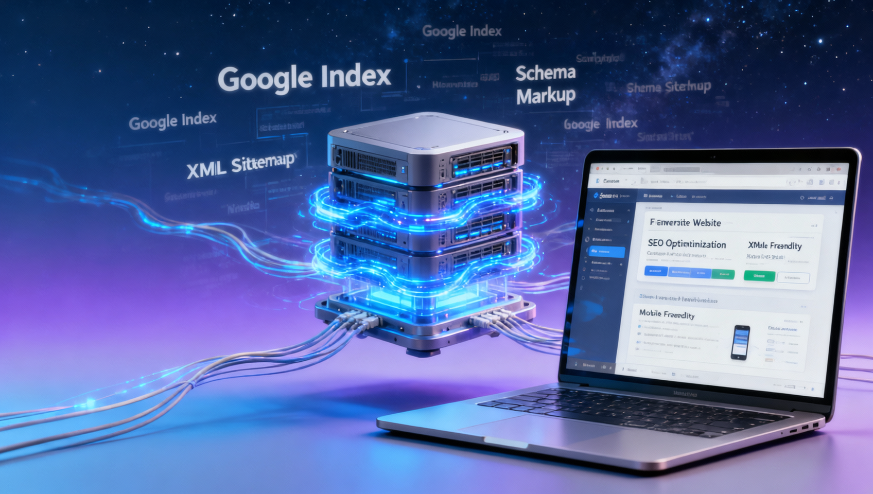 Can websites created using free website builders really be indexed by Google Search?