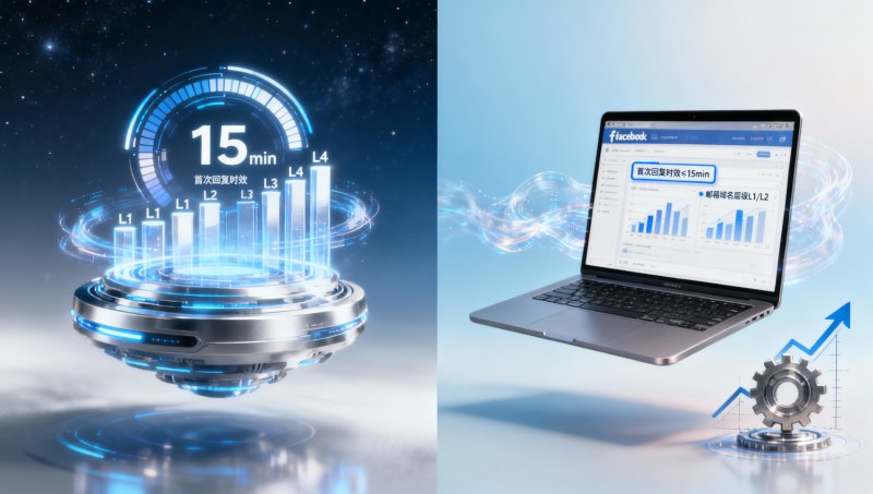 Don't just focus on CPC for Facebook ad optimization. For B2B leads, quality depends on 'first response time' and 'email domain hierarchy'