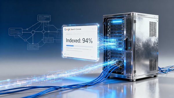 免费网站制作工具生成的页面，为什么在Google Search Console里显示‘未索引’？