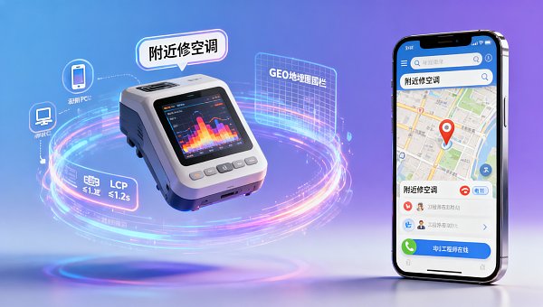 SEO关键词研究忽略搜索设备差异?‘附近修空调’在移动端占比达91%,PC端几乎为零 SEO关键词研究忽略搜索设备差异?‘附近修空调’在移动端占比达91%,PC端几乎为零