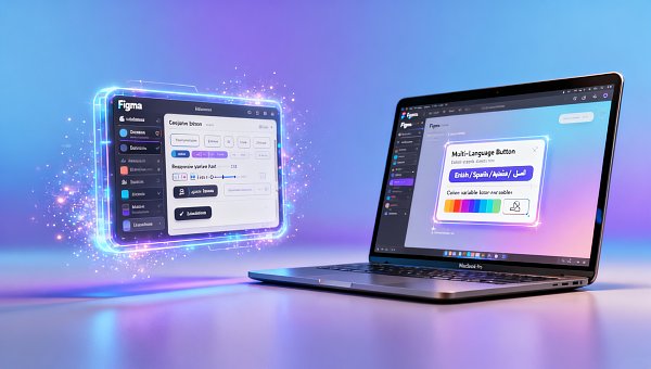 网站设计公司没提供Figma源文件？后期修改按钮文案、颜色或图标时，将额外产生3–5天开发成本