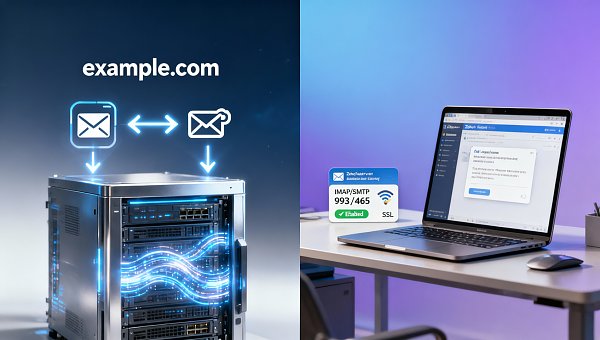 域名注册优惠送免费邮箱，但未开通IMAP|SMTP权限，导致无法接入CRM自动同步客户询盘