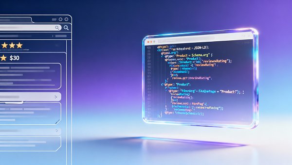 SEO内容优化忽略‘结构化数据标记’，即使关键词排名前三，也可能错失富媒体摘要展示位
