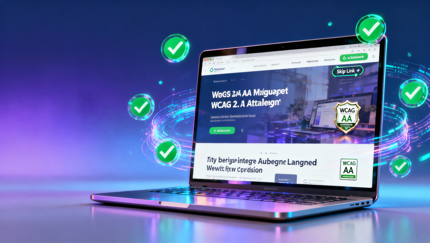 Does the website design price include 'barrier-free access'