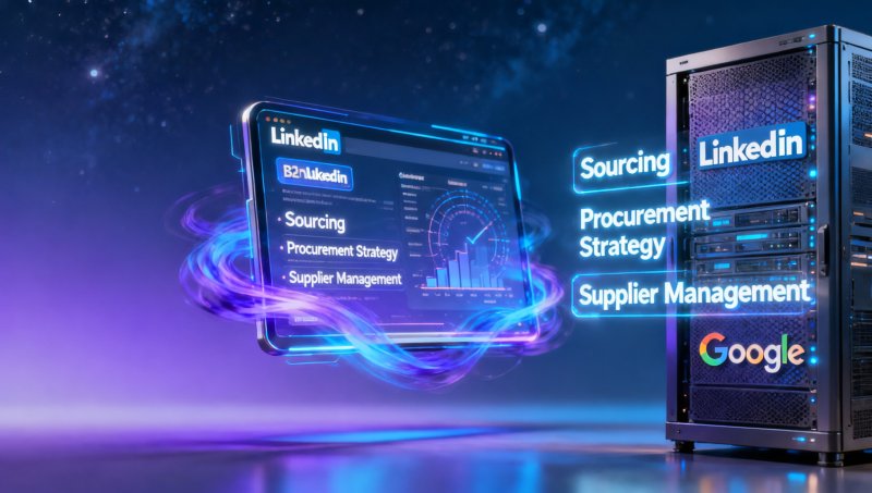 LinkedIn marketing training teaches you how to write headlines, but doesn't tell you the 3 most searched words in the 'About' section of a procurement director's profile