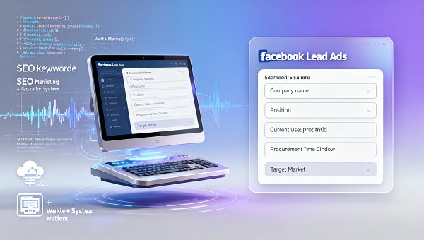 Facebook营销策略中‘Lead Ads’表单太长?数据显示字段超5个时,B2B线索质量下降63% Facebook营销策略中‘Lead Ads’表单太长?数据显示字段超5个时,B2B线索质量下降63%