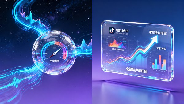 品牌声量提升服务买回来后没人看报告？因为原始数据源没打通社媒+搜索+电商