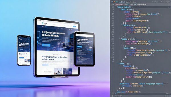 外贸多语言网站能不能多终端适配？重点不在前端框架，而在媒体查询断点设置