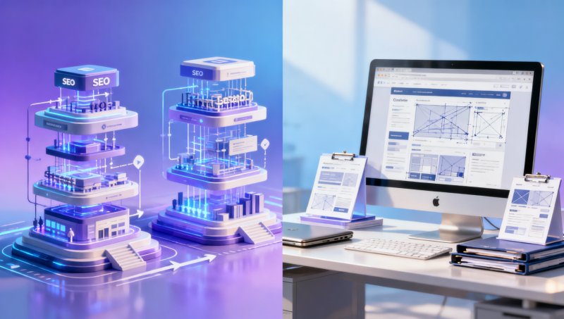 Should you choose a ready-made website design template, or a custom one based on your needs