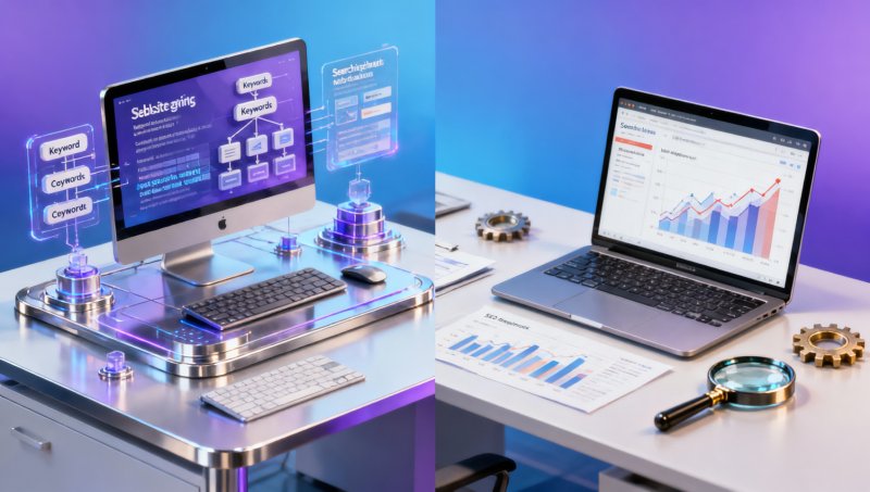 What are the common reasons why search engine ranking improvements are slow