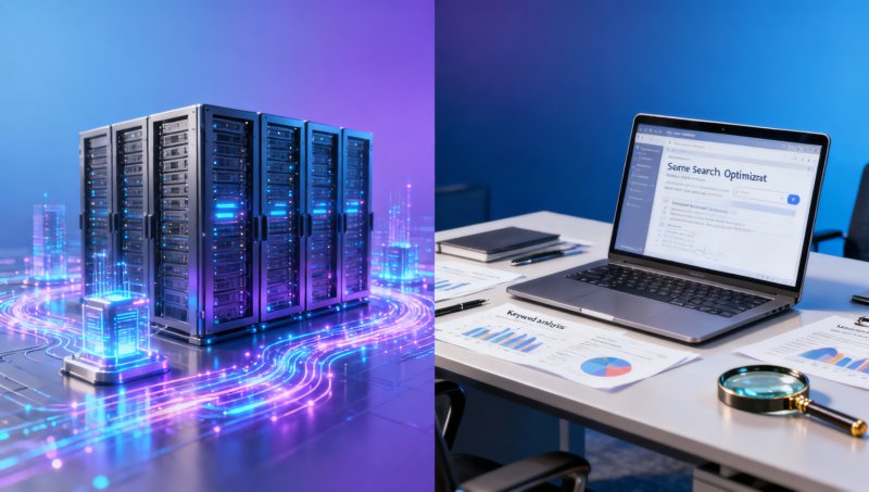 What are the core components of search engine optimization services?