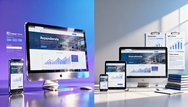 响应式企业建站系统案例有哪些参考点