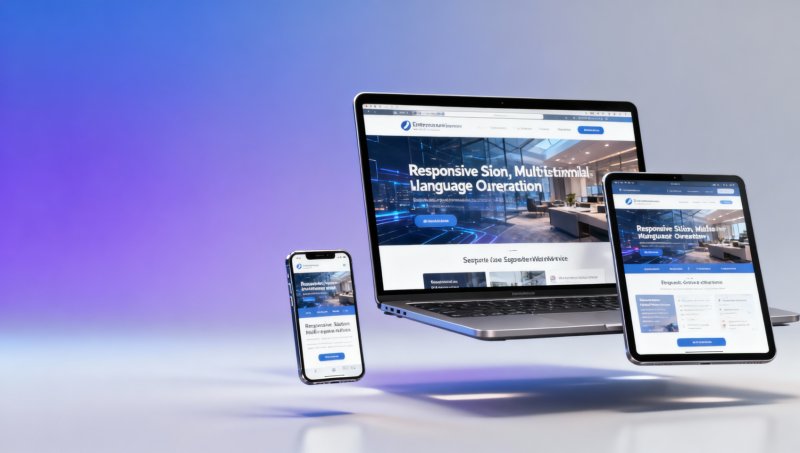 What problems can a responsive website building system solve?