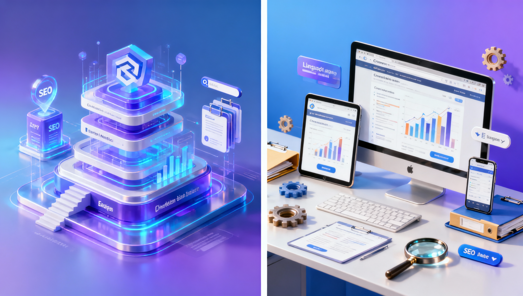 What determines the cost of building a cross-border website?