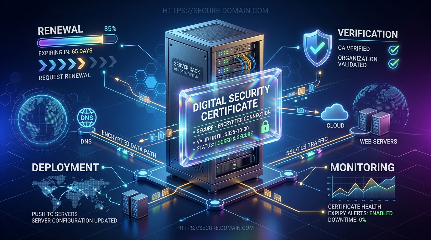 What should you do before your SSL certificate expires?