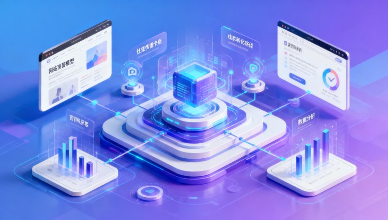 Which customer acquisition scenarios is an AI + SNS marketing platform suitable for?