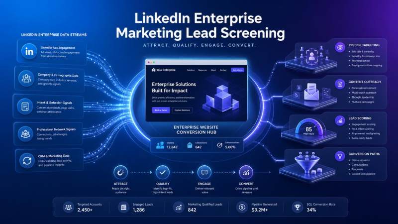 How LinkedIn Corporate Marketing Filters High-Quality Leads