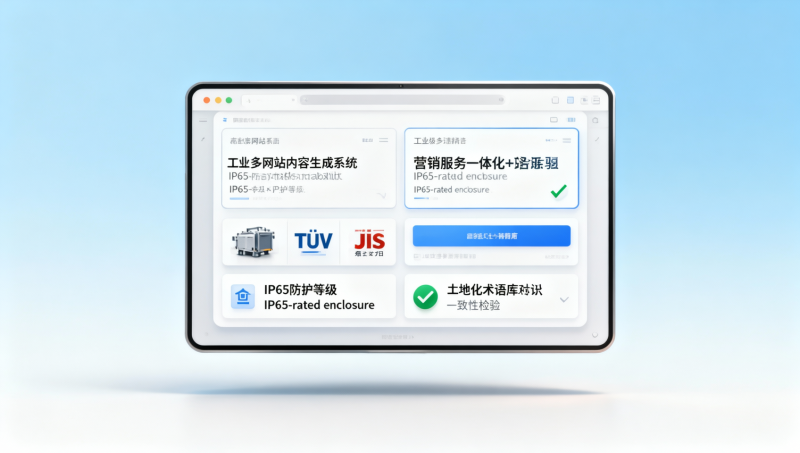 Can Yiyingbao AI website-building content generation replace manual work? A practical test of the accuracy of Chinese-English bilingual product descriptions, consistency of technical parameters, and adaptability of localized expressions