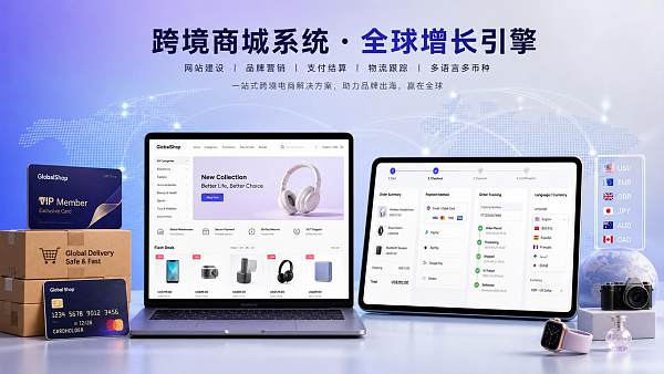 跨境商城系统怎么选?支付、物流、会员与多语言功能对比 跨境商城系统怎么选?支付、物流、会员与多语言功能对比