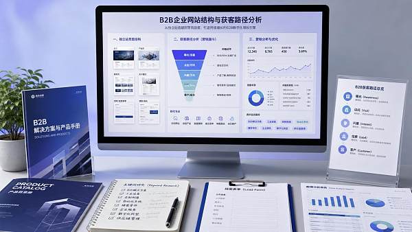 B2B独立站怎么做？从定位、页面结构到获客路径的搭建思路