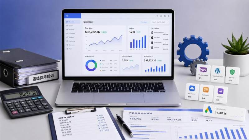 How is the price for an overseas independent website calculated? Detailed breakdown of website building, plugins, advertising, and maintenance costs