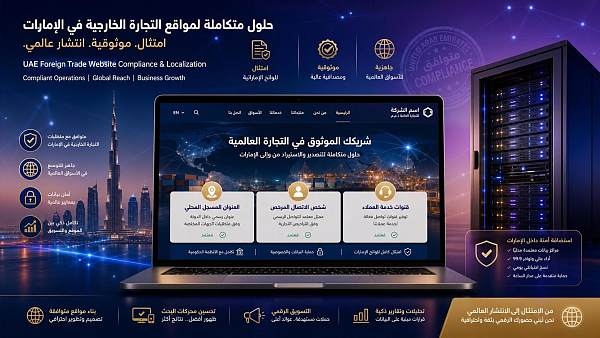 The local display requirements for the Arab trade website