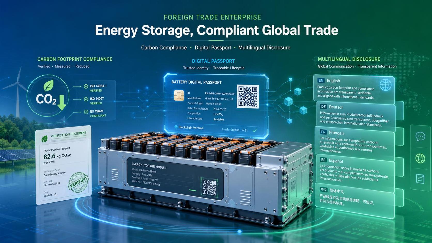 EU battery carbon footprint label mandatory enforcement starts now, digital passport will be launched in 2027