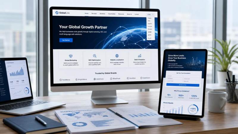 What is the difference between a multilingual corporate website and a standard foreign trade website? Understand the value from the customer acquisition path