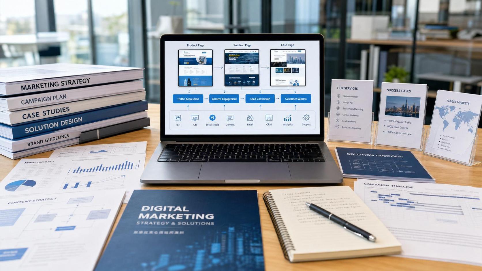 How should AI B2B platform brands plan content for global expansion? Conversion design from product pages to case study pages How should AI B2B platform brands plan content for global expansion? Conversion design from product pages to case study pages