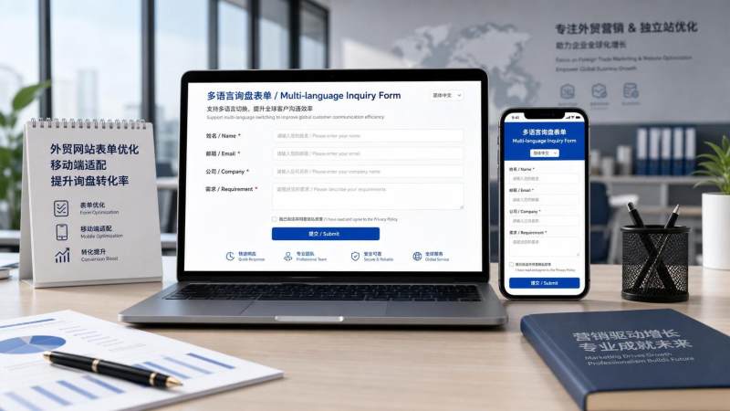 How can form optimization improve submission rates？7 common reasons for low conversion on foreign trade websites