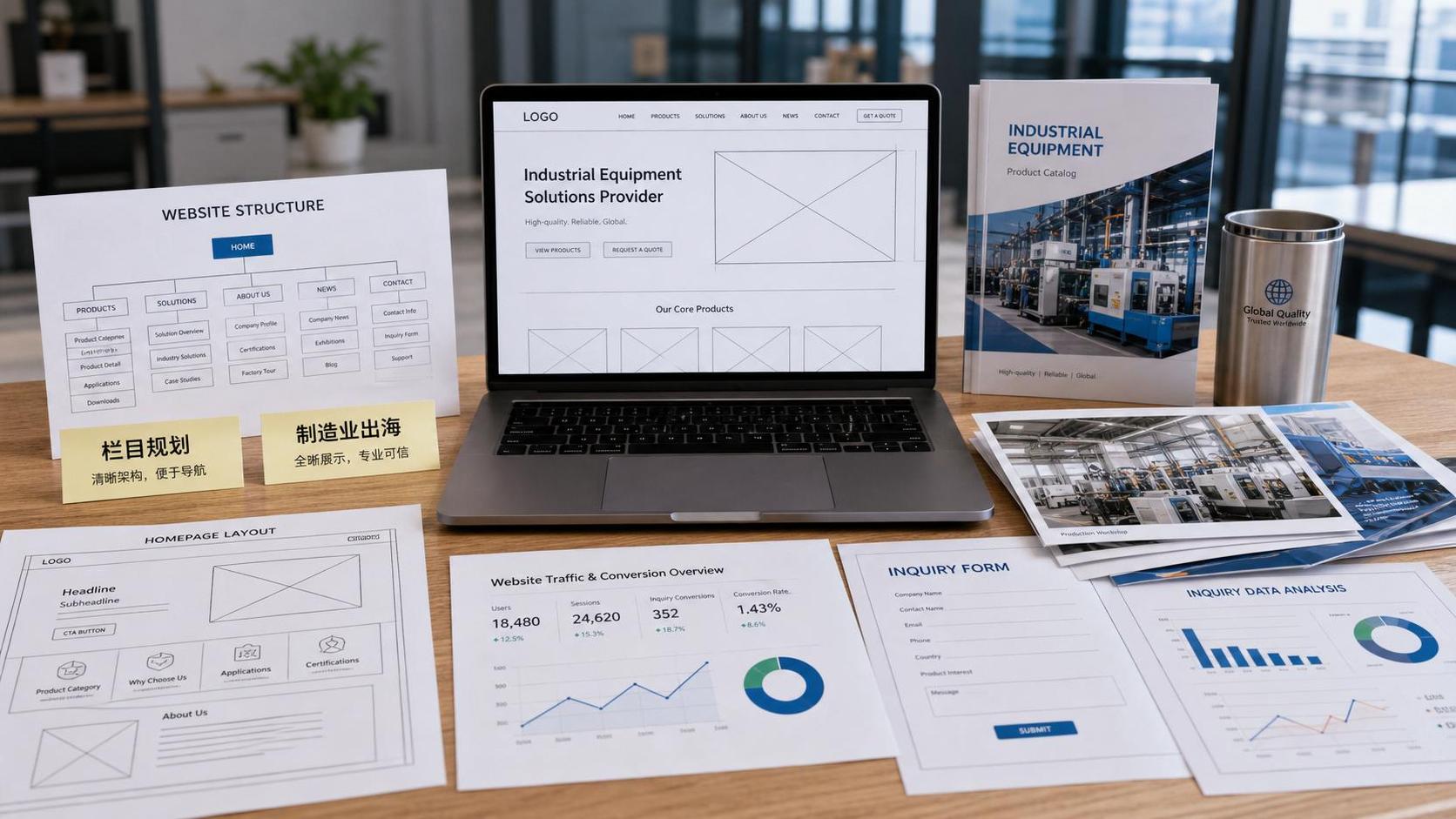 How should manufacturing enterprises build an official foreign trade website? Detailed explanation of section planning and inquiry conversion thinking How should manufacturing enterprises build an official foreign trade website? Detailed explanation of section planning and inquiry conversion thinking