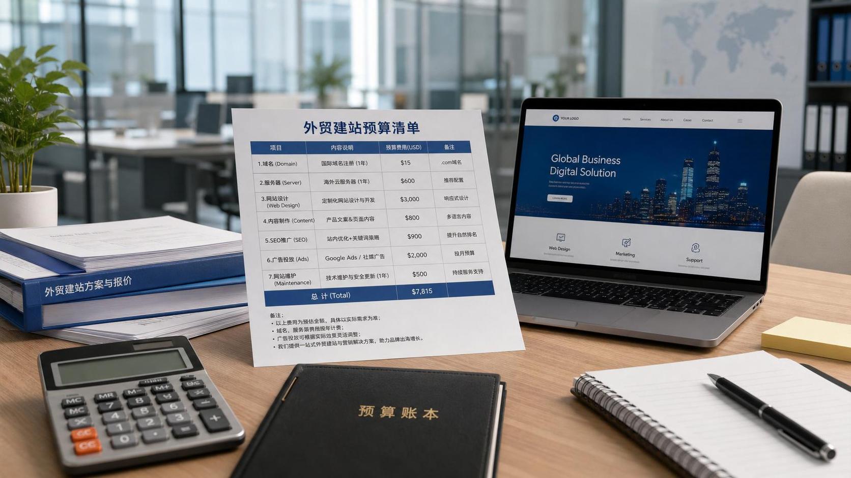 What are the detailed items in a foreign trade website building checklist?Understand domain names、servers、content and promotion budgets at a glance What are the detailed items in a foreign trade website building checklist?Understand domain names、servers、content and promotion budgets at a glance