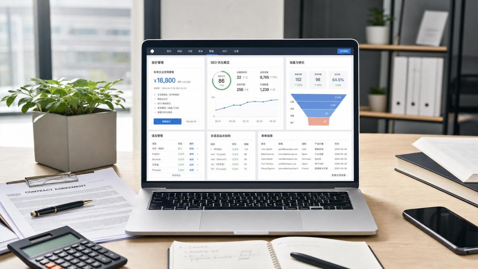 How much does it cost to build a foreign trade multilingual website?Analysis of the modules and hidden costs that affect quotations How much does it cost to build a foreign trade multilingual website?Analysis of the modules and hidden costs that affect quotations