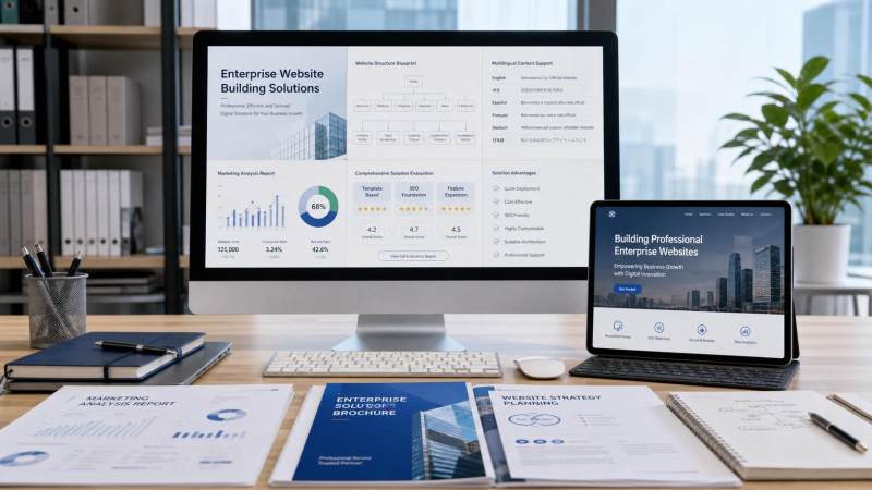 Is a template website system suitable for a corporate website? How to judge budget, features, and scalability