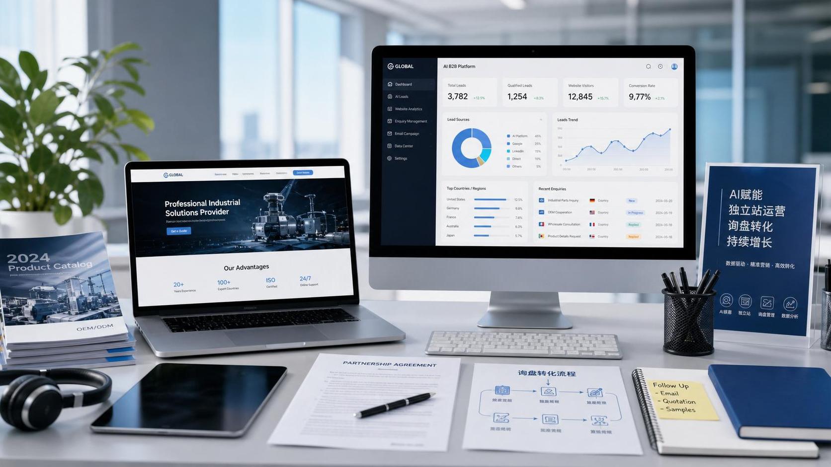 Is an AI B2B platform suitable for cross-border e-commerce? A comparison of lead generation, sales cycle, and independent site model Is an AI B2B platform suitable for cross-border e-commerce? A comparison of lead generation, sales cycle, and independent site model