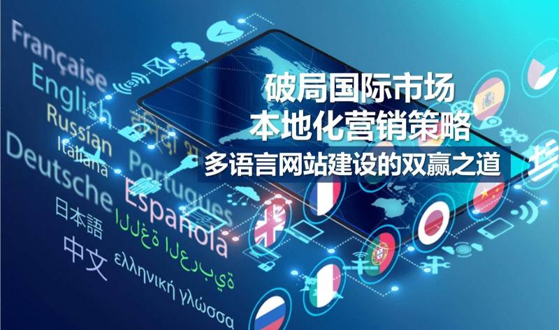 Breaking into the international market: A win-win situation for localized marketing strategies and multilingual website construction