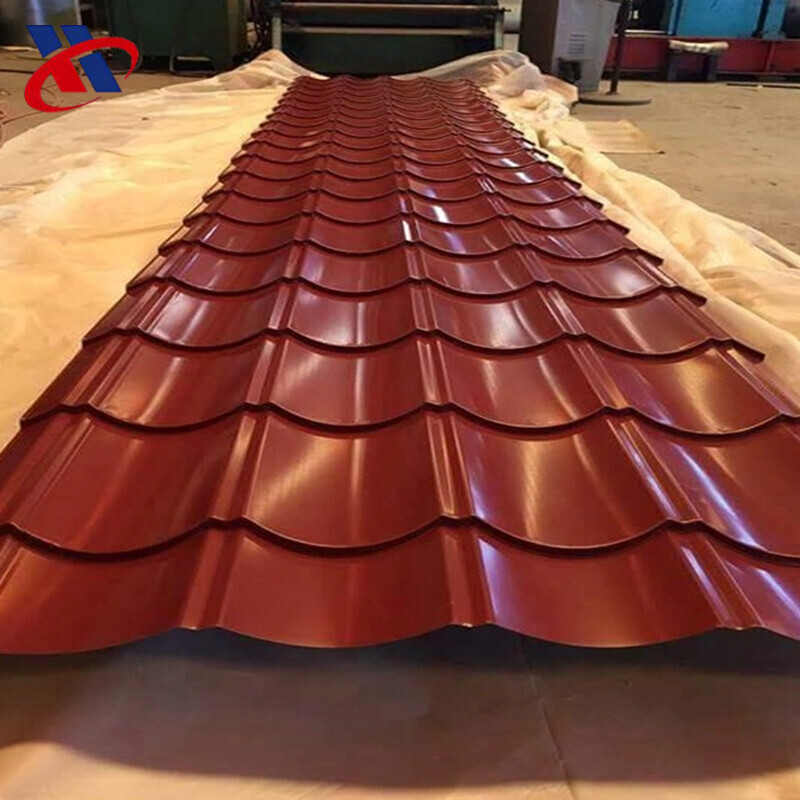S300GD+AZ Color-Coated Corrugated Sheet