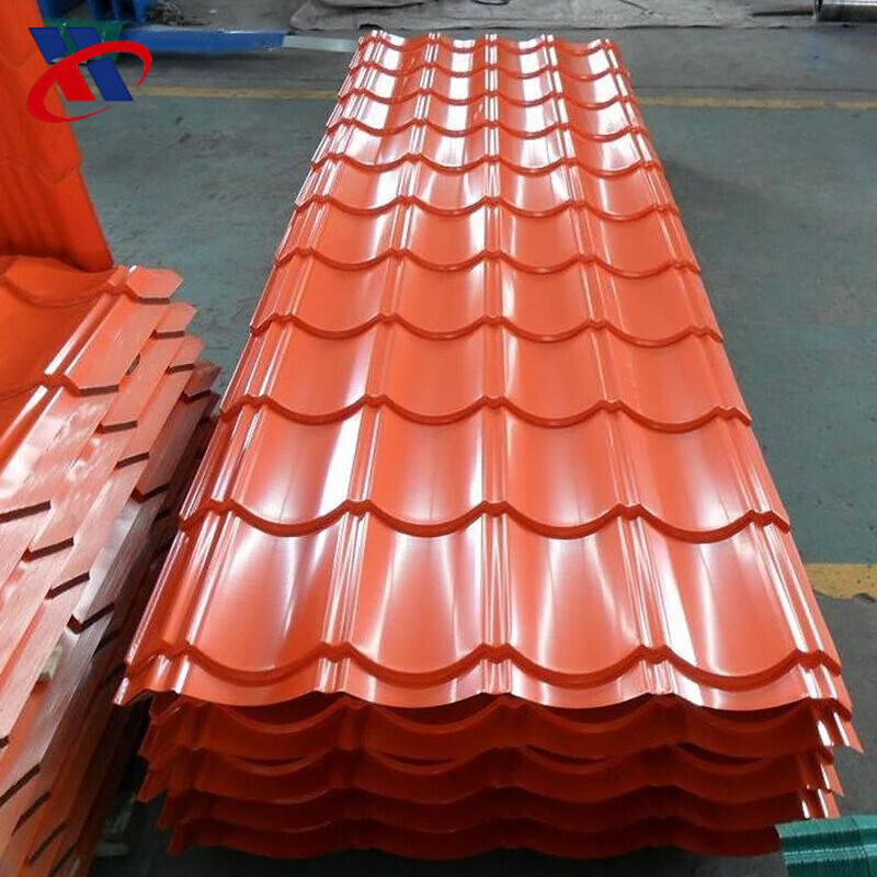 DC53D+Z Color-Coated Corrugated Sheet