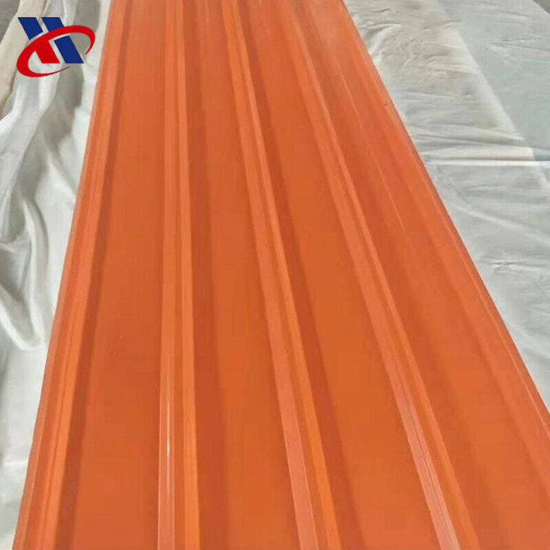 DC52D+Z Color-Coated Corrugated Sheet product view 3