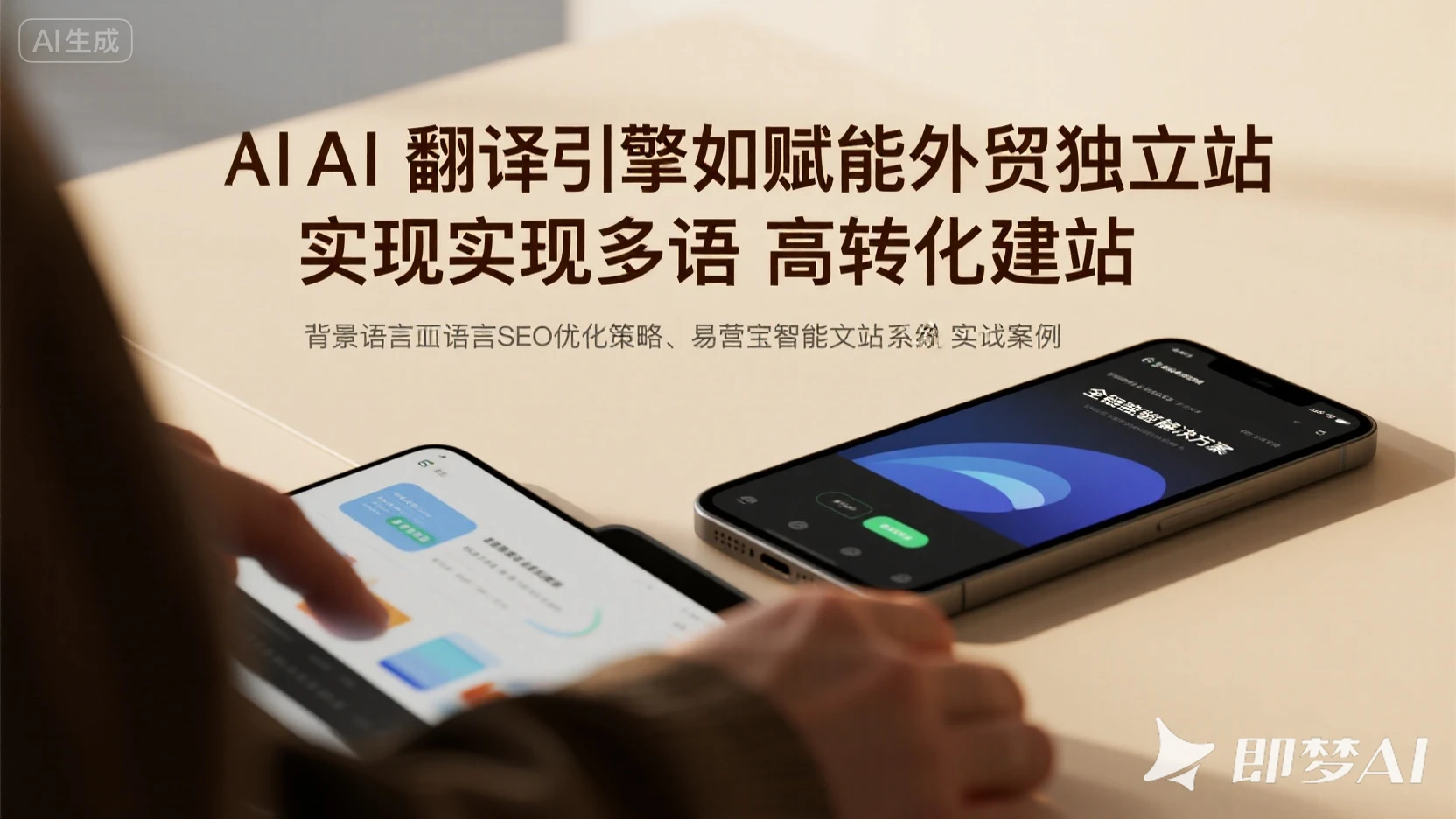 AI翻訳エンジン：対外貿易独立ステーション高変換ステーション構築新ツール！