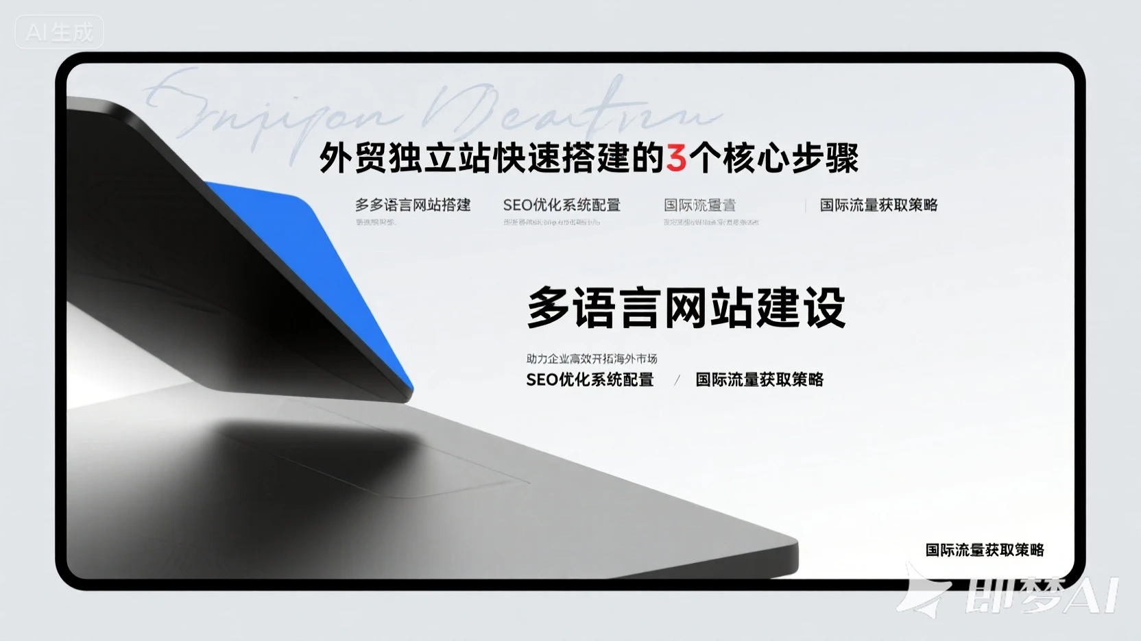 海外向け独立サイトを迅速に構築する方法？3ステップで国際ウェブサイト開発を完了！