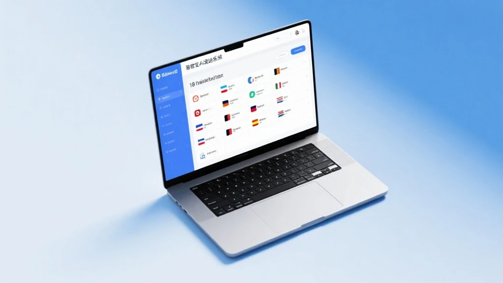 易営宝AIウェブサイトシステム重大アップデート：多言語ウェブサイトワンクリック生成機能新登場