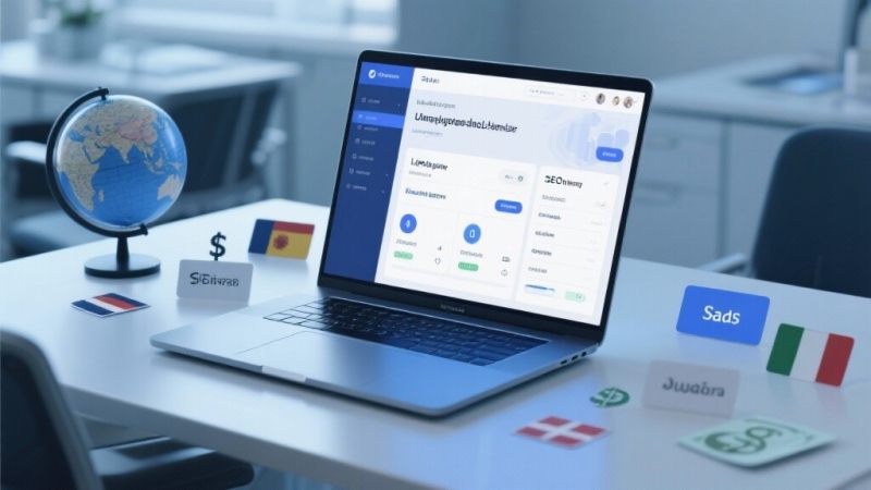 多言語独立サイト構築サービス：グローバル市場の開拓