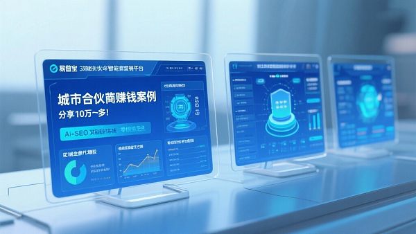 城市合伙人赚钱案例分享，月入10万不是梦！