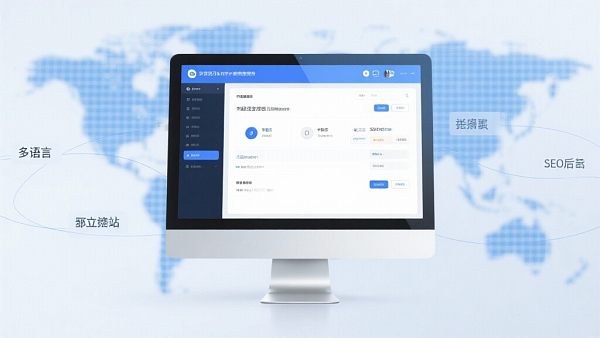 多言語独立サイト構築サービス：グローバル市場の開拓
