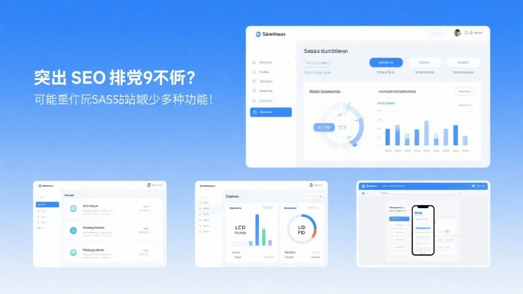 SEOランキングが上がらない？あなたのSaaSウェブサイトにこれらの機能が不足している可能性があります！