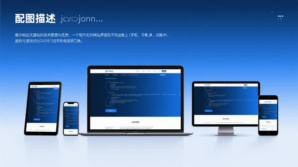 レスポンシブWebデザイン：モバイルファースト時代のSEO黄金基準、全デバイス対応の高性能デジタル資産を構築