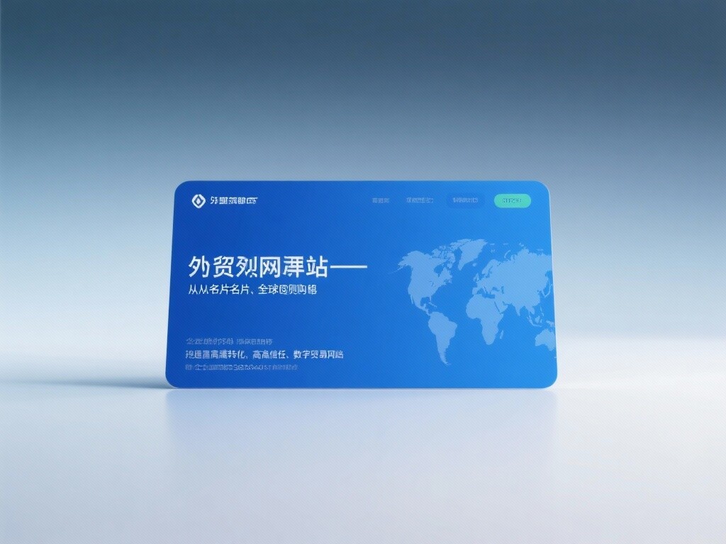 外貿ウェブサイト構築：伝統的な名刺からグローバルな見積もりエンジンへ、高転換率で信頼性の高いデジタル貿易拠点を構築